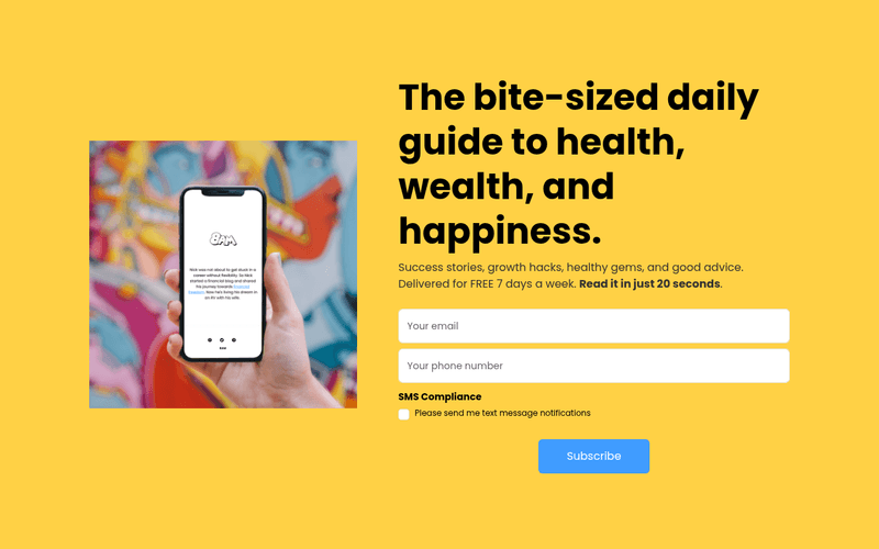 8AM newsletter preview