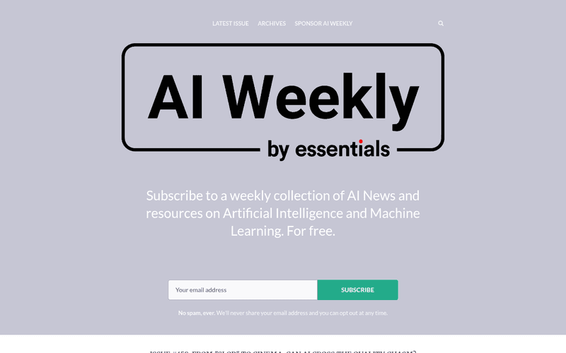 AI Weekly