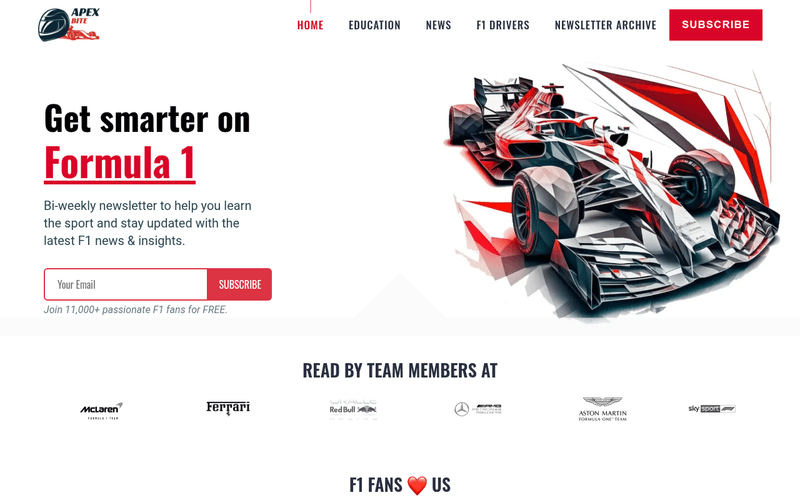 APEX BITE newsletter preview