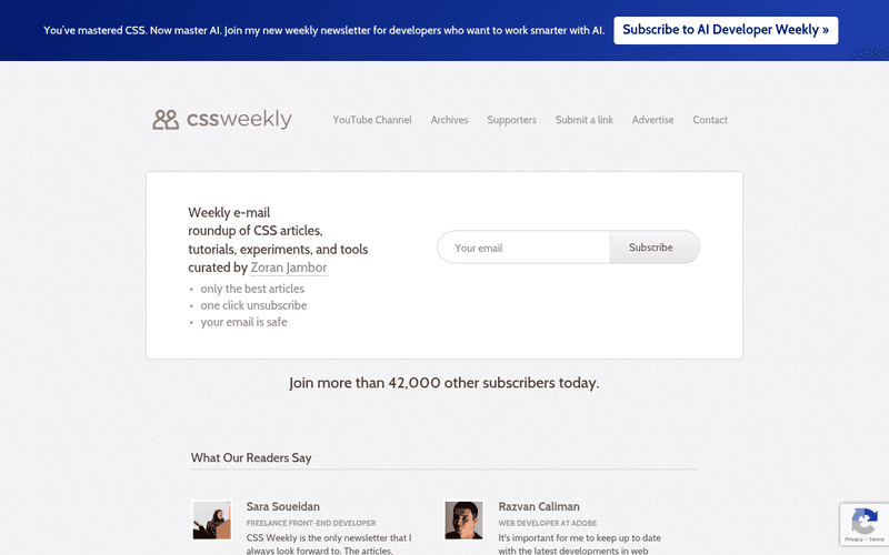 CSS Weekly