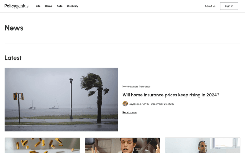 Easy Money newsletter preview