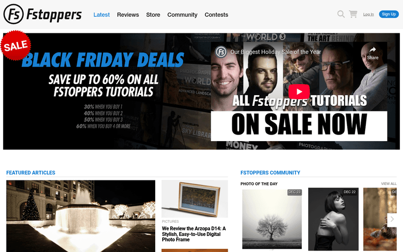 Fstoppers newsletter preview