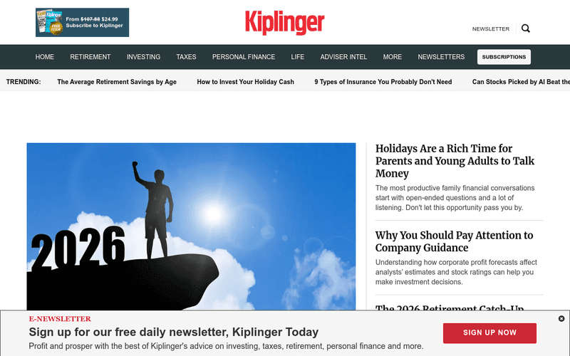 Kiplinger newsletter preview