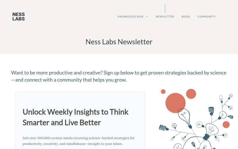 Maker Mind newsletter preview