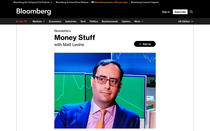 Money Stuff by Matt Levine