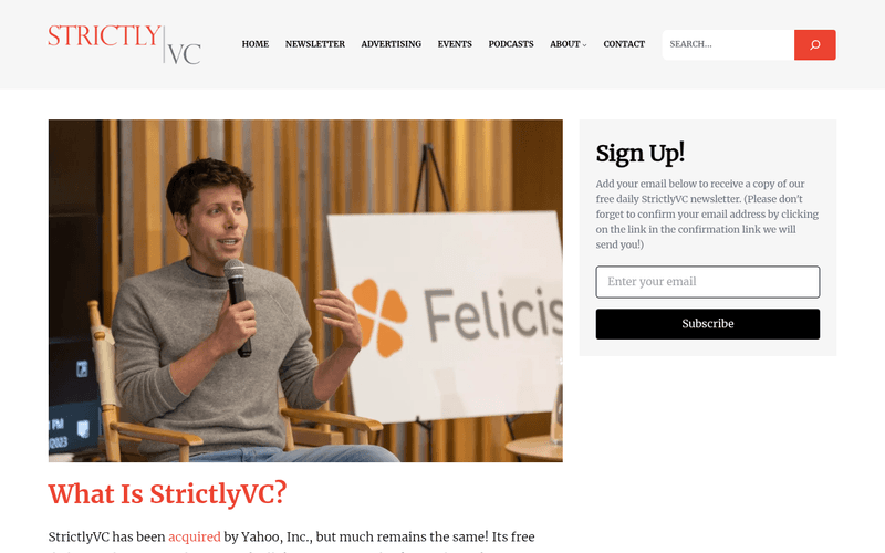 StrictlyVC