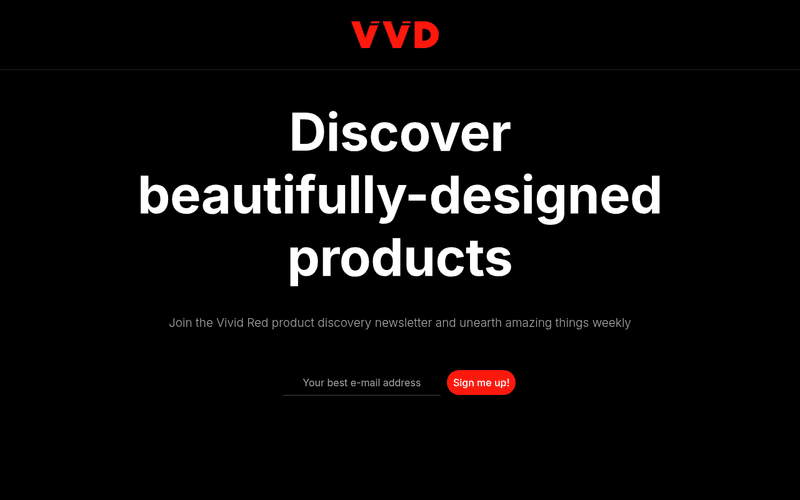 VVD RED newsletter preview