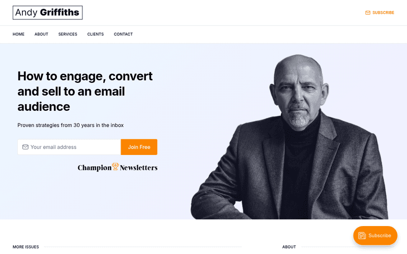 Champion Newsletters newsletter preview