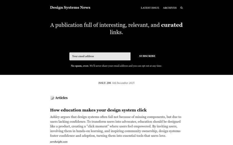 Design Systems News