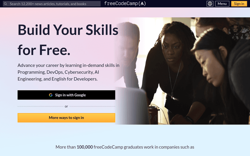 FreeCodeCamp Newsletter newsletter preview