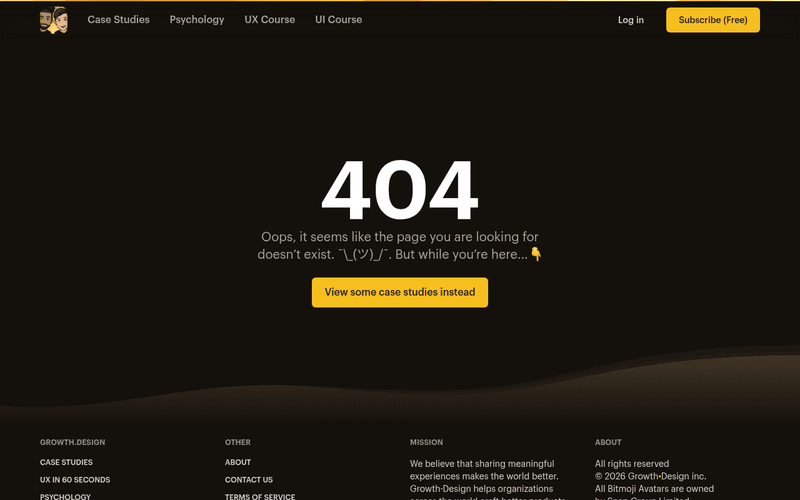 Growth.Design newsletter preview