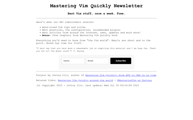 Mastering Vim Quickly