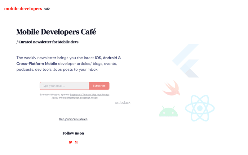 Mobile Developers Cafe