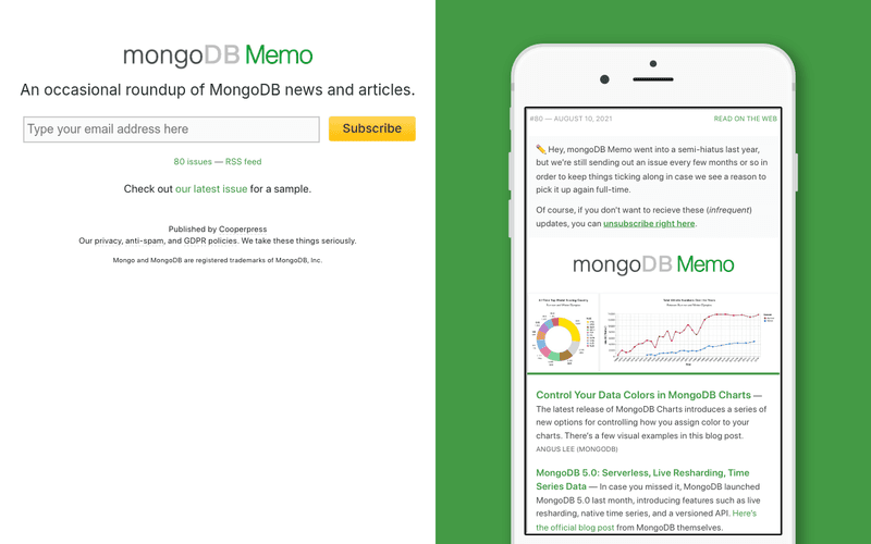 MongoDB Weekly