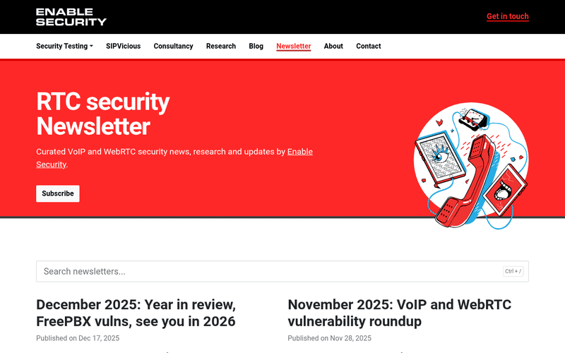 RTC Security Newsletter