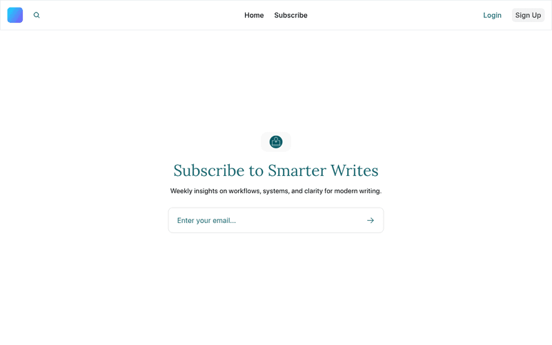 SmarterWrites Brief