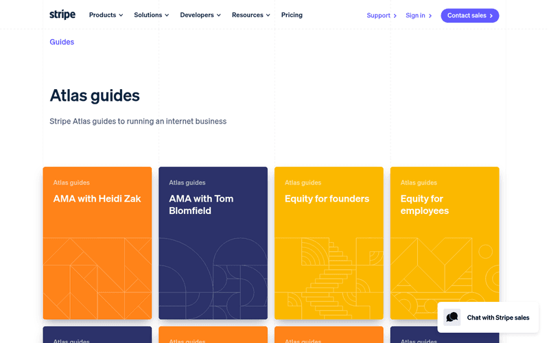 Stripe Atlas newsletter preview